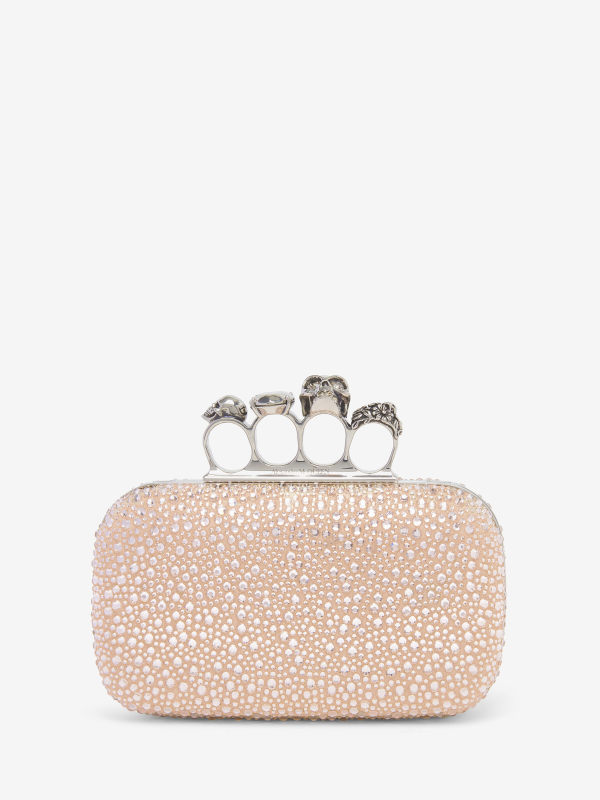 ALEXANDER MCQUEEN - Knuckle Clutch - Item 6762561BLDV5000